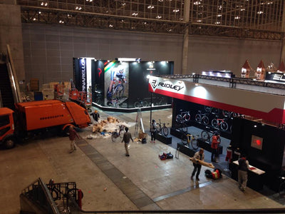 自転車の祭典、サイクルモードに初出展します！