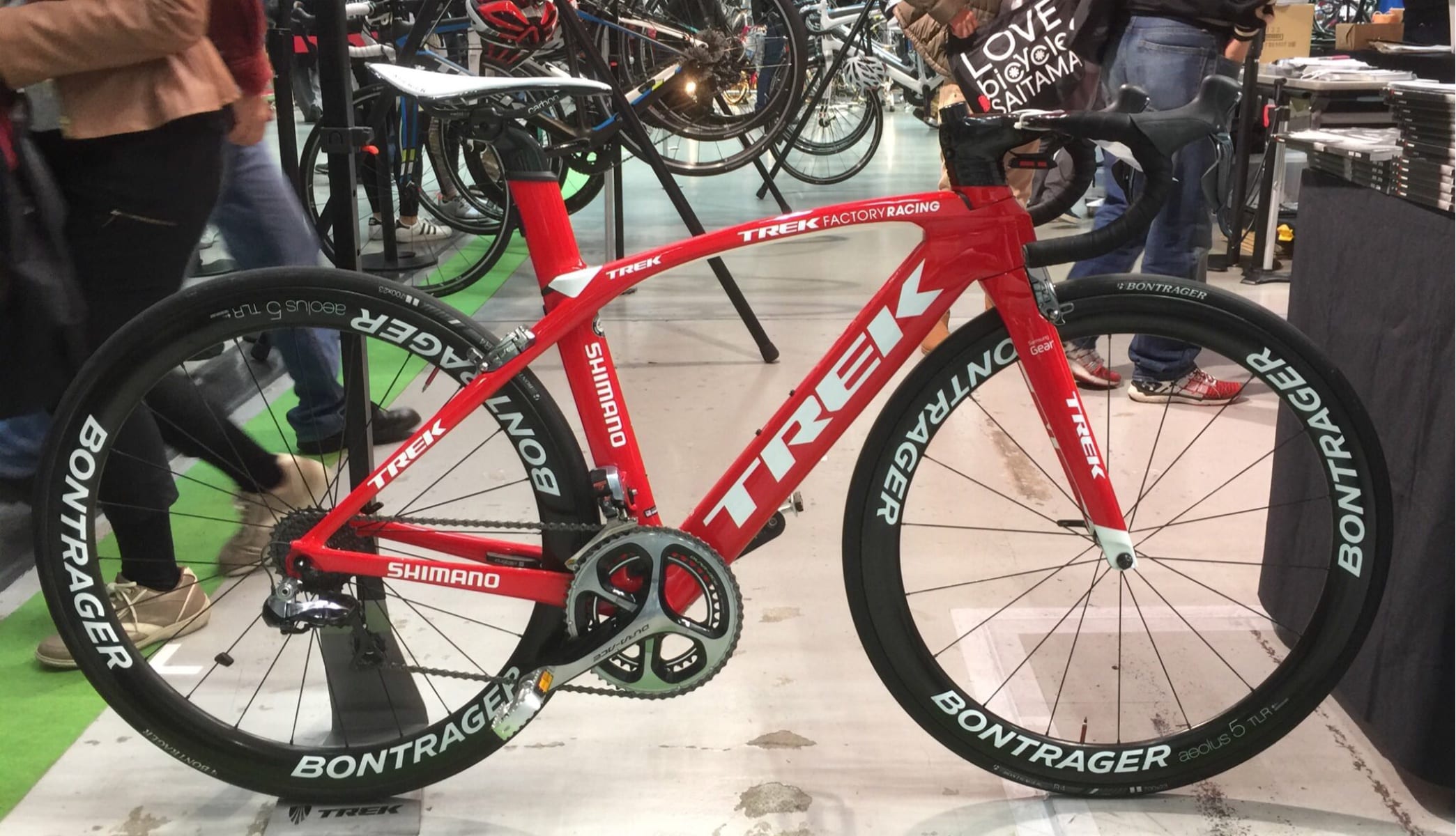 TREK一押しのハイエンドモデルMADONE RSL H1-埼玉サイクルエキスポ