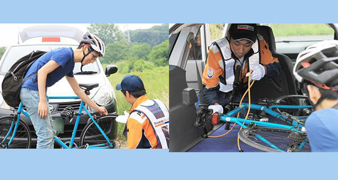 au損保「自転車ロードサービス」利用実態を初公表
