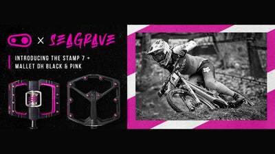 【カワシマサイクルサプライ】クランクブラザーズのX Seagrave bros.BLACK / MAGENTA Limited editionをリリース