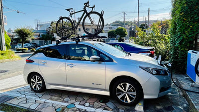 【業界初】eemoがサイクルラック付きEVのカーシェアを開始！エコな自転車はエコなEVに