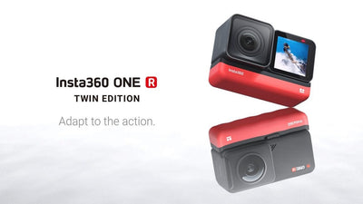 アクションカメラの進化が止まらない！ レンズ交換可能な Insta360 ONE R が誕生