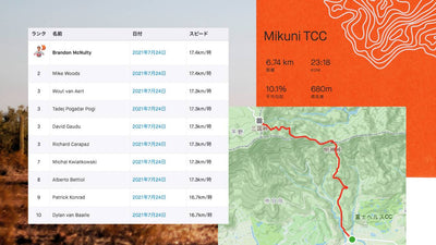 日本に集った世界のトップアスリートが遺した記録をSTRAVAで見られるぞ！&nbsp;