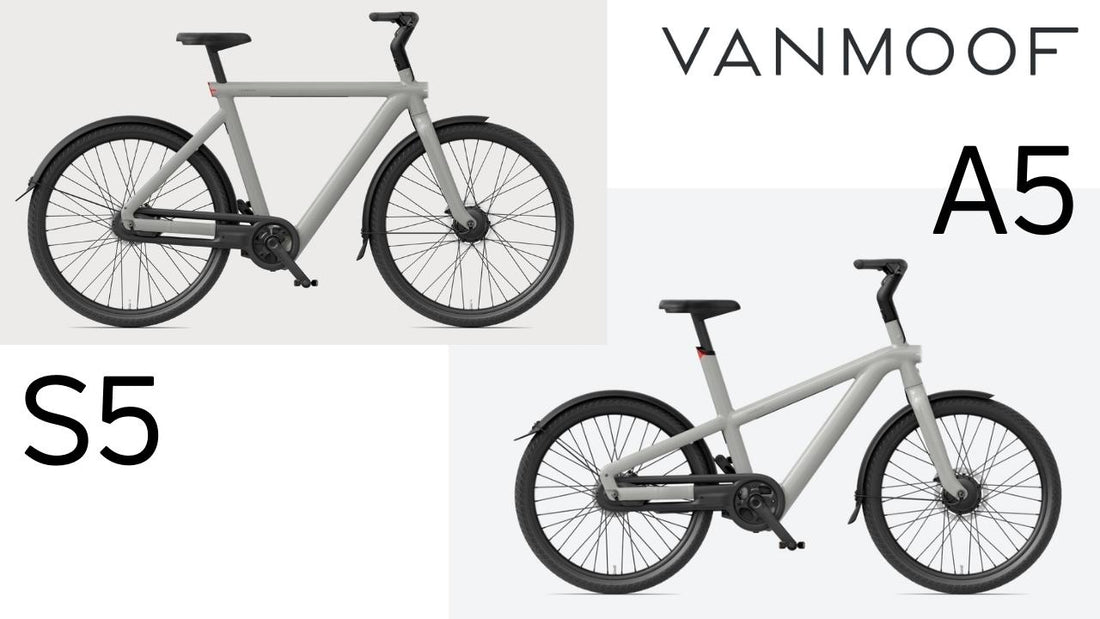 最新ハイテクE-BIKEが欲しい？ VanMoof（バンムーフ）の 新型「S5」「A5」をどうぞ！