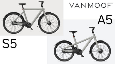 最新ハイテクE-BIKEが欲しい？ VanMoof（バンムーフ）の 新型「S5」「A5」をどうぞ！