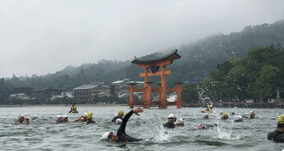 宮島トライアスロン参戦記！飛行機輪行〜完走コースまで