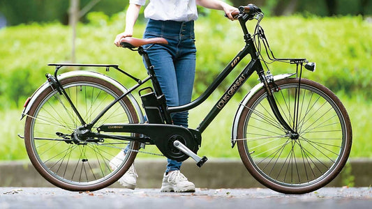 大人気ルイガノから電動アシスト自転車の新作！とっても静かで乗り降りラクチン