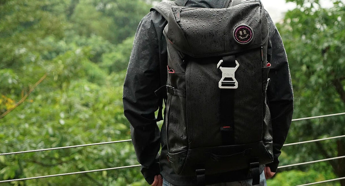 自転車ライダー向け機能性スマートバックパック「BACKPAIX」に注目！