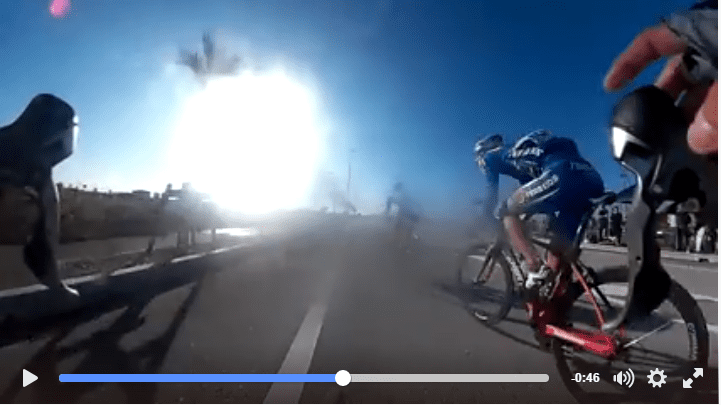 臨場感あり！豊崎ロードレース動画