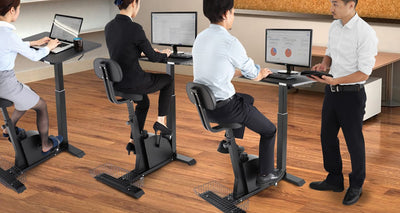 ビーズ　Bauhutte(R)よりフィットネスバイクー体型デスクを発売