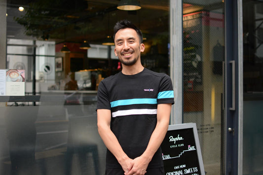Rapha Cycle Club Tokyoでライド仲間と楽しむ。ストアマネージャーの内田さんにお話を聞いてきた