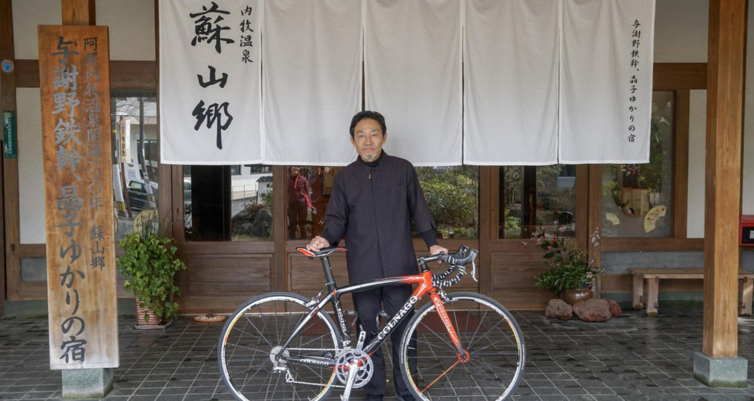 「自転車で阿蘇を再生させる」弱ペダ聖地「蘇山郷」コルナゴ部長とラピュタの道