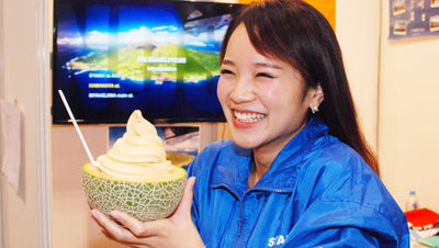 サイクルモード会場で食べられる生メロンソフトがすごいｗｗｗ－サイクルモード速報