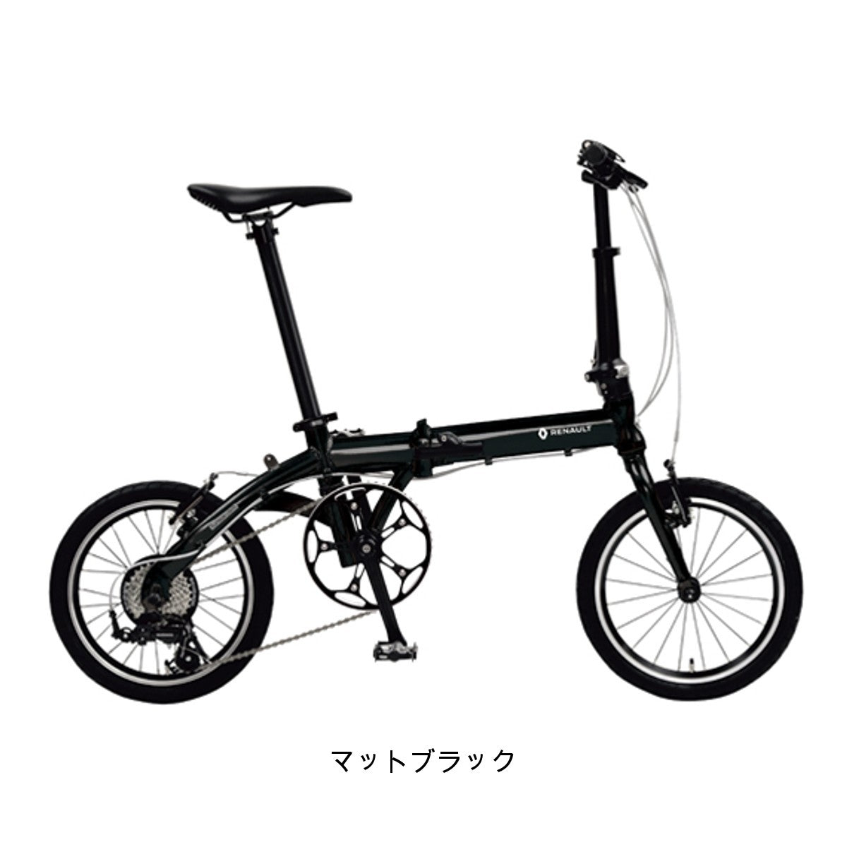ルノー スポーツ自転車 折り畳み小径車 ルノー プラチナライト8 RENAULT 16インチ 7段変速 11296-xx99