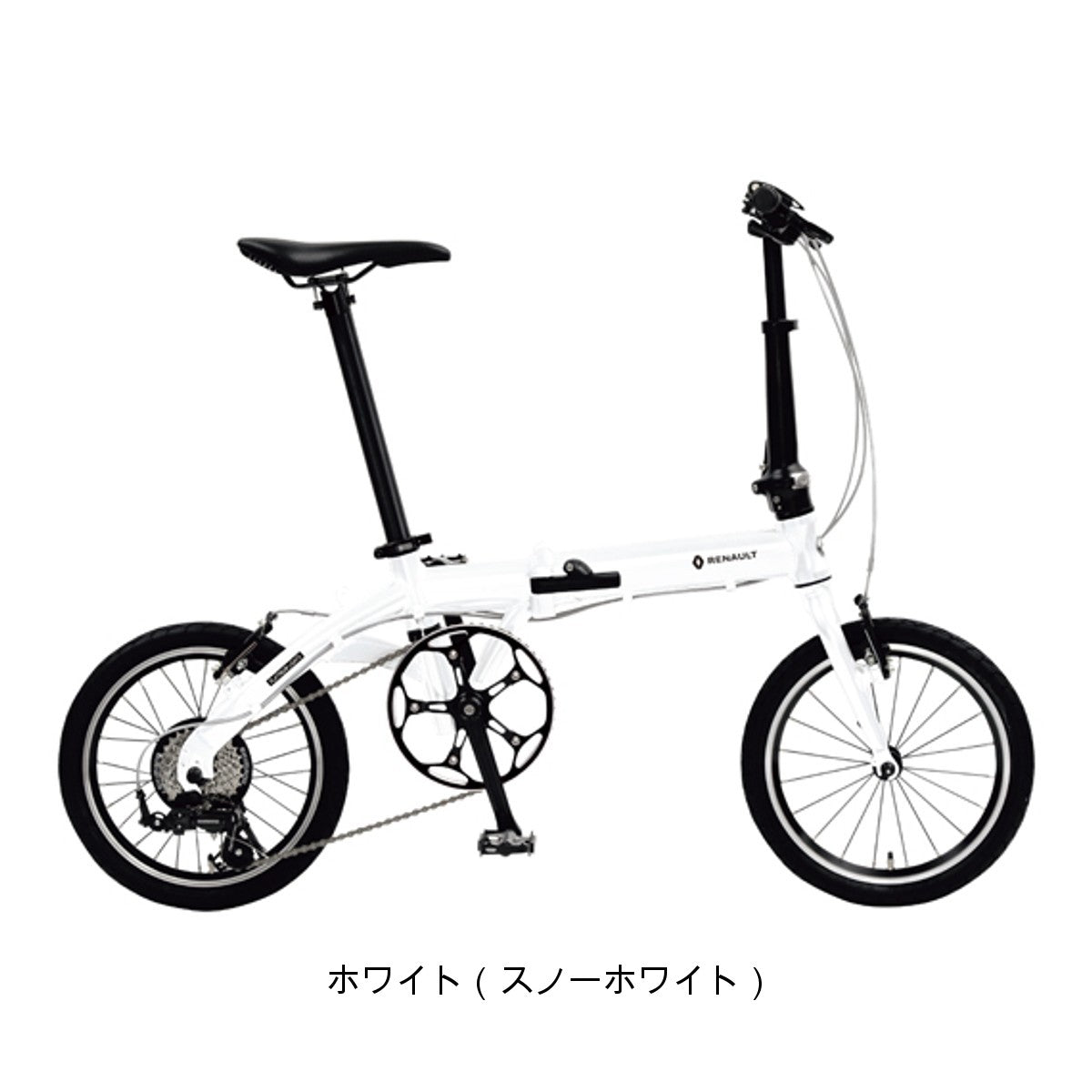 ルノー スポーツ自転車 折り畳み小径車 ルノー プラチナライト8 RENAULT 16インチ 7段変速 11296-xx99