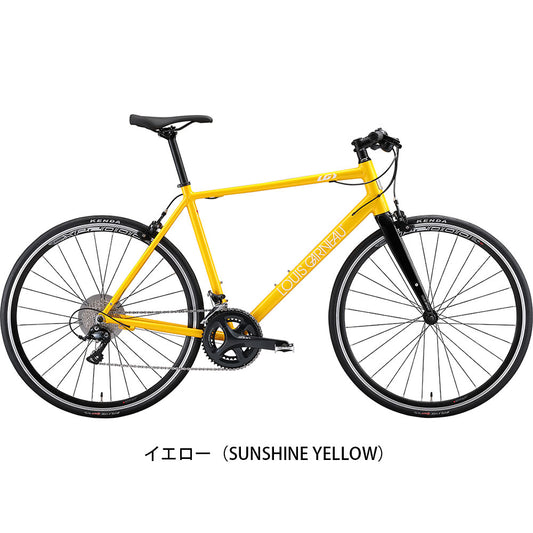 ルイガノ クロスバイク スポーツ自転車 アビエーター9.0 S LOUIS GARNEAU 18段変速 21 AVIATOR9.0 S の自転車写真