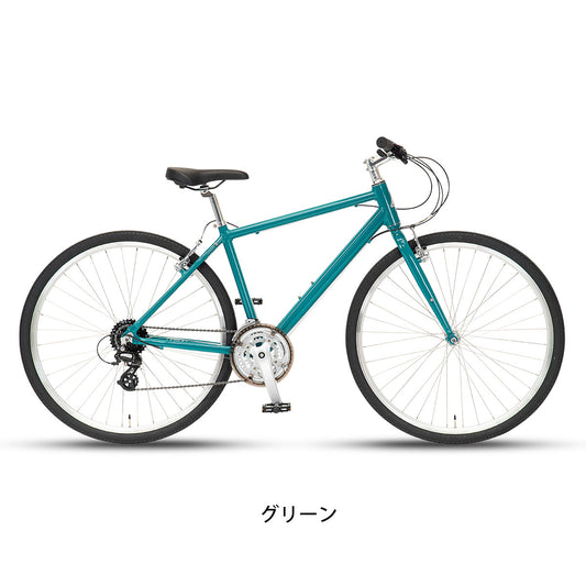 サイクルズ クロスバイク スポーツ自転車 C101! !cycles 700C 24段変速 22 C101 の自転車写真