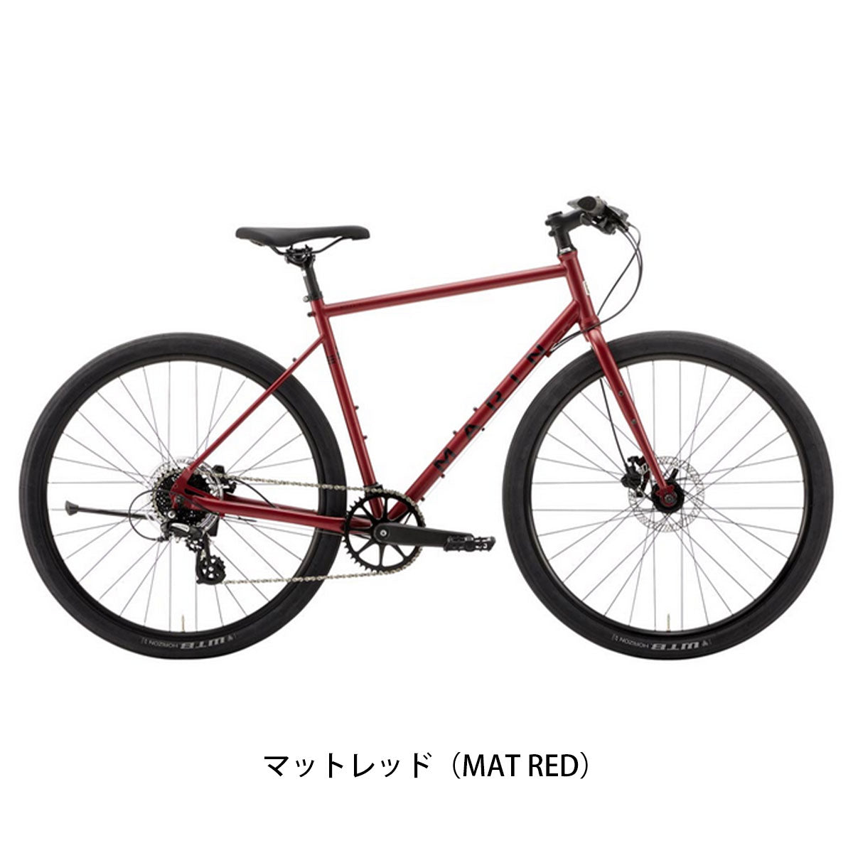 マリン NICASIO SE BLACK EDITION 2023 クロスバイク 650B 8段変速 [23 NICASIO SE BK]