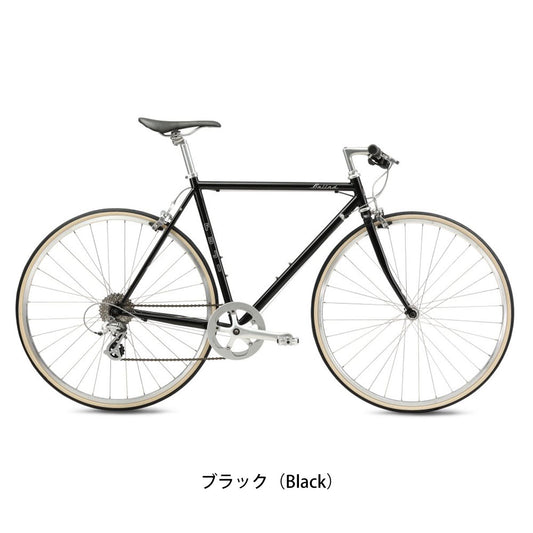 店頭受取限定 フジ BALLAD 2024 クロスバイク 700C 8段変速 の自転車写真