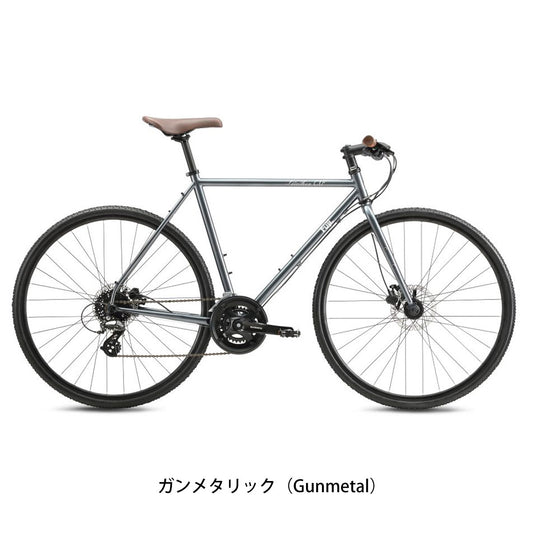 店頭受取限定 フジ FEATHER CX FLAT 2024 クロスバイク 700C 16段変速 の自転車写真
