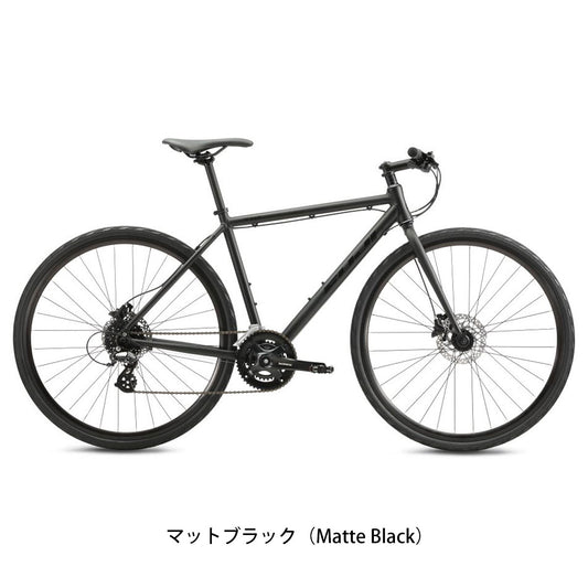 店頭受取限定 フジ RAIZ DISC 2024 クロスバイク 700C 16段変速 の自転車写真