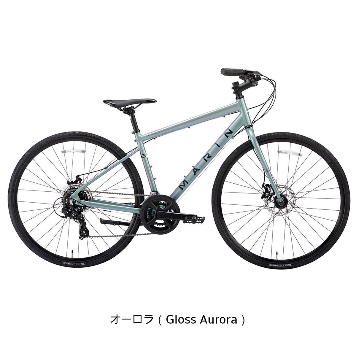 【即乗り可】MARIN クロスバイク グレー　自転車　直接引取り限定 マリン FAIRFAX DISC SE Limited Color 2025 クロスバイク 14段変速