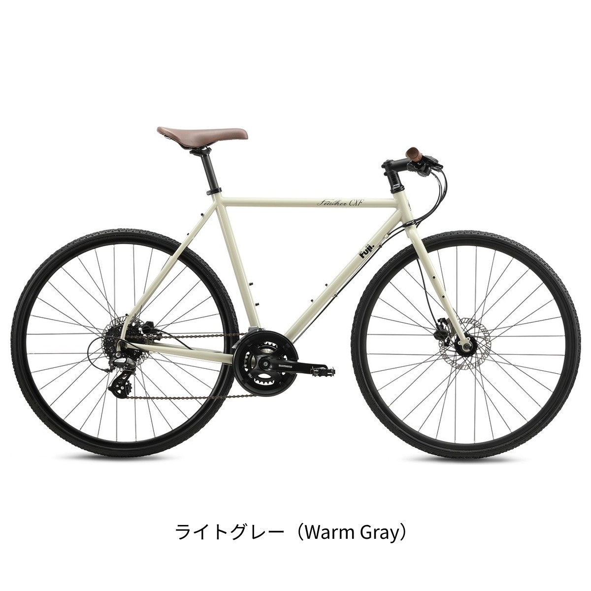 店頭受取限定 フジ FEATHER CX FLAT 2026 クロスバイク 700C 16段変速 [26 FEATHER CX FLAT] NC202608
