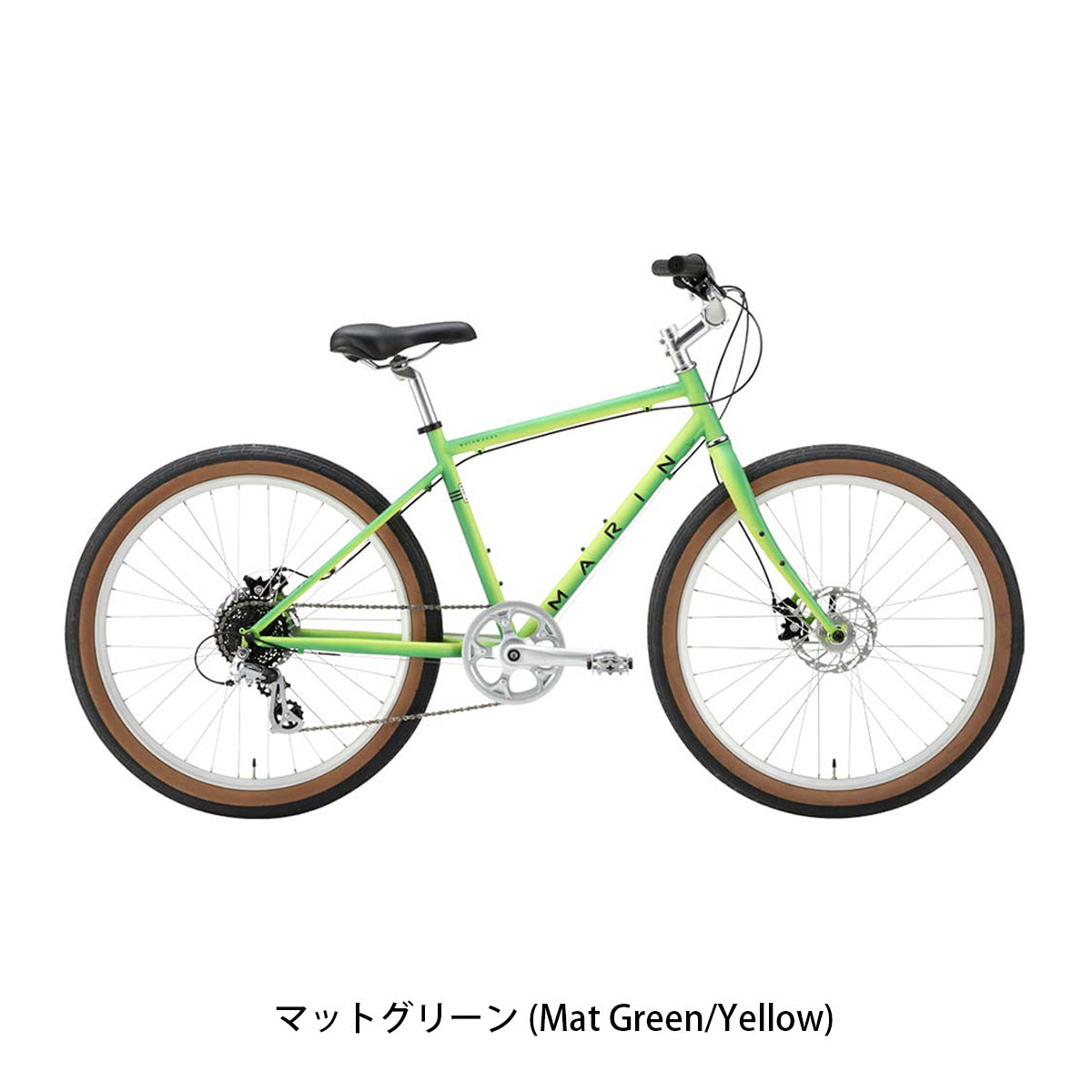 マリン MUIRWOODS 26 40th Anniv. Ltd. 2026 クロスバイク 8段変速 [26 MUIRWOODS26 40LTD]