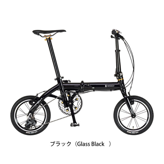 ルノー スポーツ自転車 折り畳み小径車 ルノー ウルトラライト7 トライ143 RENAULT 14インチ 61210-xxxx の自転車写真