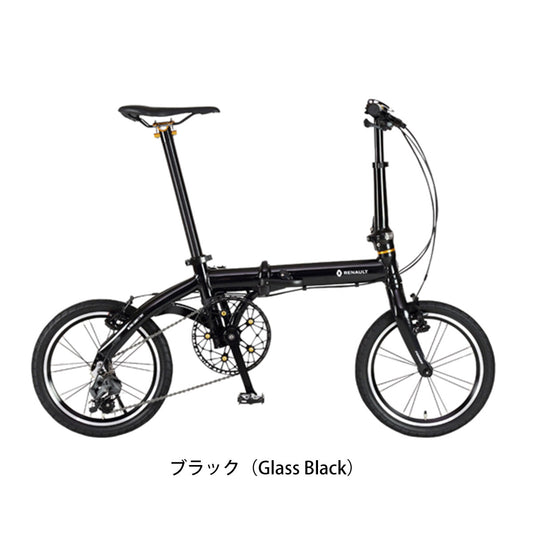 ルノー スポーツ自転車 折り畳み小径車 ルノー ウルトラライト7 トライ163 RENAULT 16インチ 61211-xxxx の自転車写真