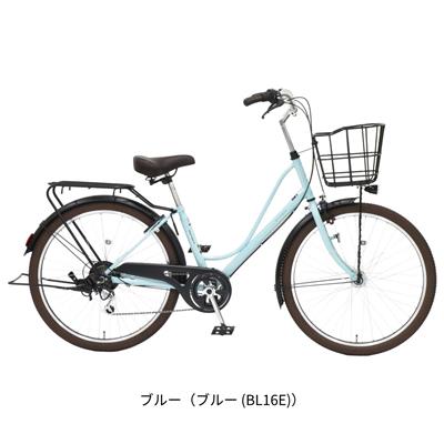 丸石サイクル ワラビー266 ママチャリ 26インチ 6段変速 [WBFTP266R]