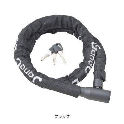 ジェイアンドシー 自転車 ワイヤー錠 J&C JC-064W 1200 ブラック 067945