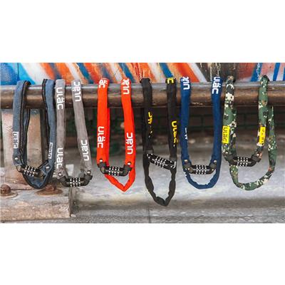 ユーラック 自転車 ワイヤー錠 ULAC 52番街 モノチェーンロック 52ND STREET ブラック A800C-120