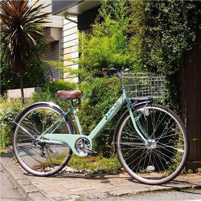 サイクルスポット アプロード276HD ママチャリ 27インチ 6段変速 [CS