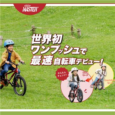 Dバイク D-Bike Master+ 18 幼児自転車 18インチ 4歳～8歳 [D-Bike Master+ 18]