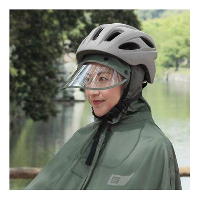 大久保製作所 自転車屋さんのポンチョ バイザー付き 2026 [D-3POA-VI] NC202625