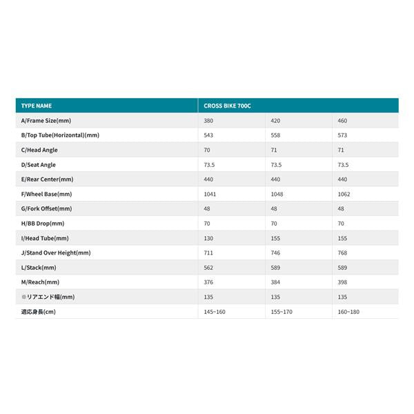 ラビチ Cross Bike 700C クロスバイク 700C 21段変速 [Cross Bike 700C]