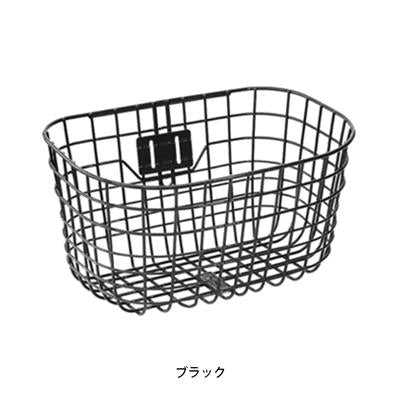 パルミー 自転車 前カゴ PALMY GK-601 オシャレ丸型ワイヤーカゴ ブラック