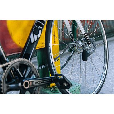 ユーラック 自転車 ワイヤー錠 ULAC SUPREME モノチェーンロック グレー S5CXL
