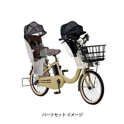 パナソニック ギュット・クルームＦ DX Rシートセット 2025 子供乗せ電動自転車 16Ah 純正オプション [webc138-241202]