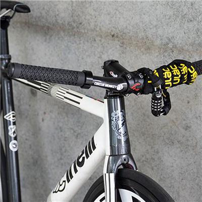 ユーラック 自転車 ワイヤー錠 ULAC 52番街 モノチェーンロック 52ND STREET ブラック A800C-120