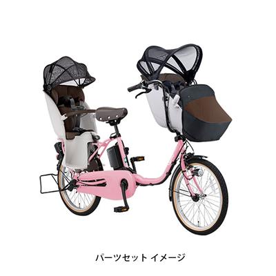 パナソニック ギュット・クルーム EX Rシートセット 2025 子供乗せ電動自転車 16Ah 純正オプション [webc128-241202]