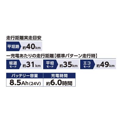 丸石サイクル グラウスアシストプラス 2026 電動自転車 8.5Ah 26インチ 電動アシスト自転車 [ASFAT263KDR] 2601_4w