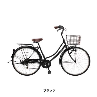 サイクルスポット カスタネット266 ママチャリ 26インチ 6段変速 [CS-CAS266A]