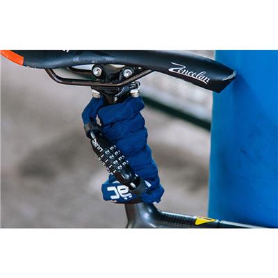 ユーラック 自転車 ワイヤー錠 ULAC 52番街 モノチェーンロック 52ND STREET ネイビー A800C-120