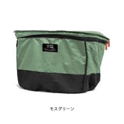 アサヒ 自転車カゴカバー COVERS LOVERS 前バスケットカバー 2段式 (電動カゴ対応) モスグリーン
