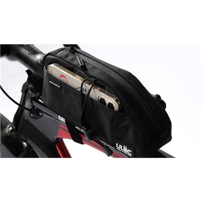ユーラック NOMADPAK Trekking MAX トップチューブバッグ (1.6L) サドルバッグ ブラック [ULAC TB1]