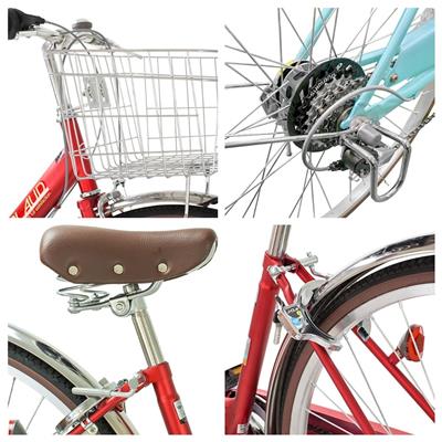 ★★★ママチャリ(複数台)★★★ アプロード 276HD ママチャリ 27インチ 6段変速 [CS-ST276V-HDR-2]