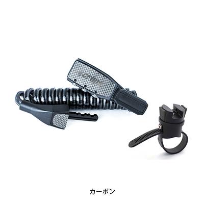 クロップス 自転車 ワイヤー錠 Crops K3-BIRO カーボン柄