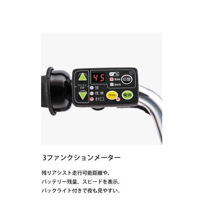 ブリヂストン bikke POLAR e 2024 子供乗せ電動自転車 15.4Ah 20インチ [BP0C44]